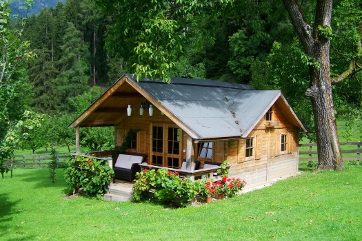 imatge d'una casa de fusta