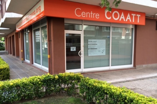 Imatge de la façana del Centre COAATT