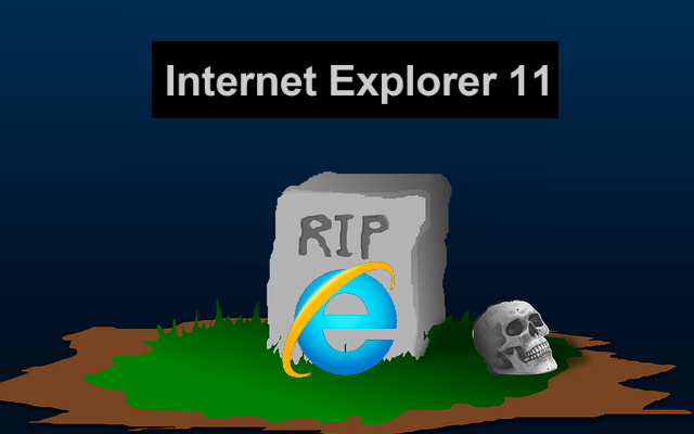 Desapareix Internet Explorer 11